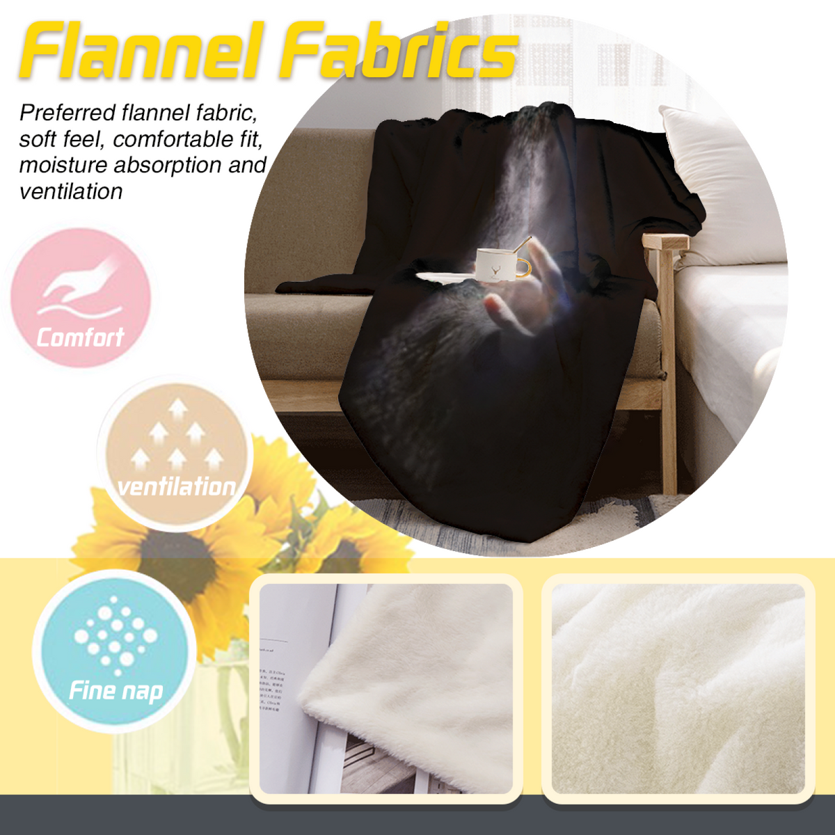 Coastal Daydream Home Accent Soft Flannel Blanket ¨C Warm Coral