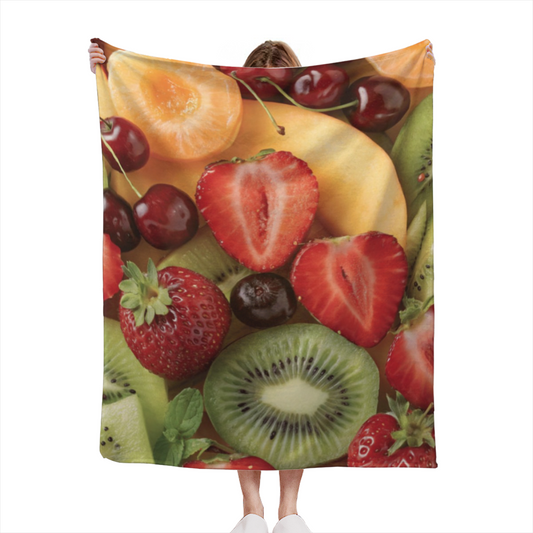 Serene Hearth Inspired Cozy Flannel Bed Blanket ¨C Rich Multicolor Palette