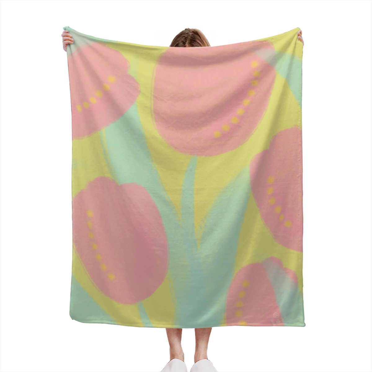 Playroom Dreamscape Decorative Flannel Blanket