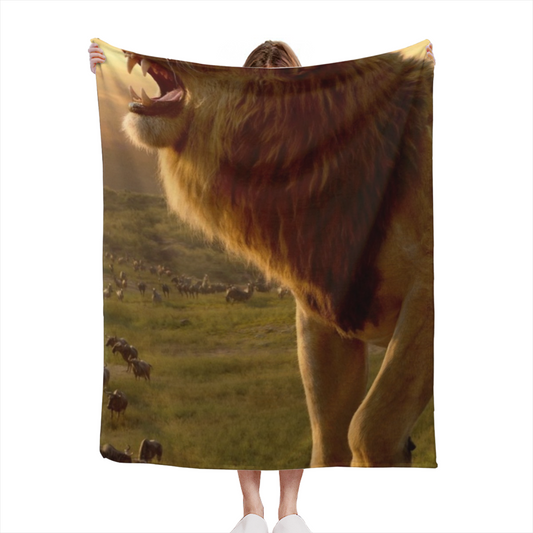 Misty Mirage Home Accent Lightweight Flannel Throw ¨C Warm Coral
