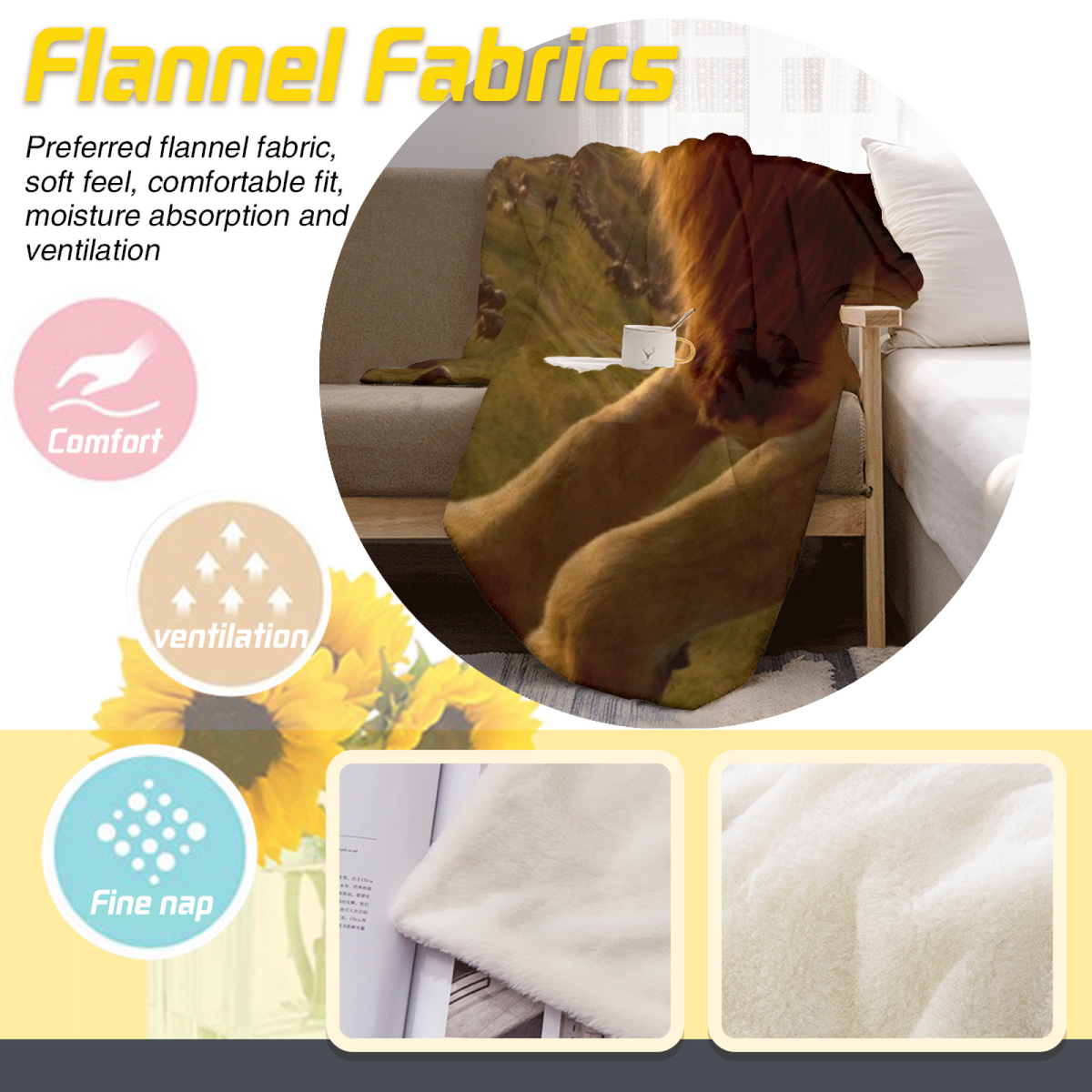 Misty Mirage Home Accent Lightweight Flannel Throw ¨C Warm Coral
