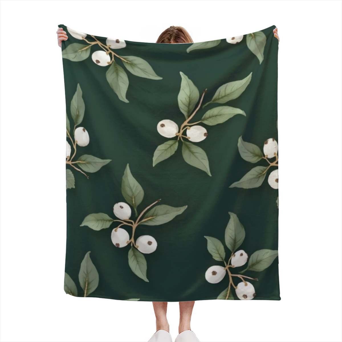 Eclectic Design Gilded Lagoon Soft Neutral Flannel Sofa Throw