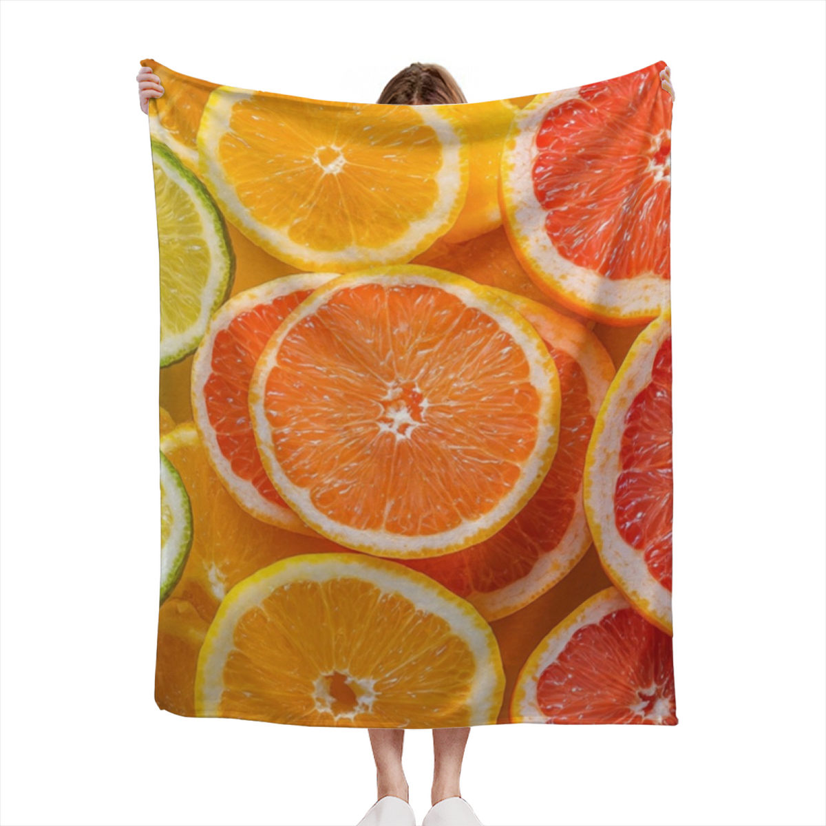 Opaline Lantern Warm Terracotta Modern Art Decorative Flannel Blanket