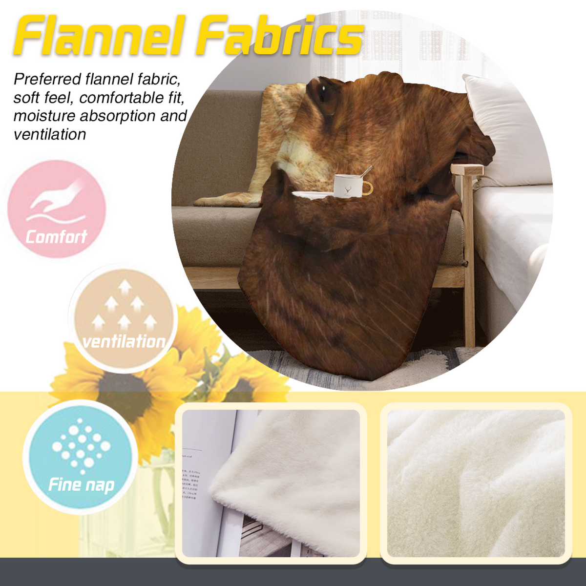 Copper Thicket Lightweight Flannel Throw in Dusty Lilac