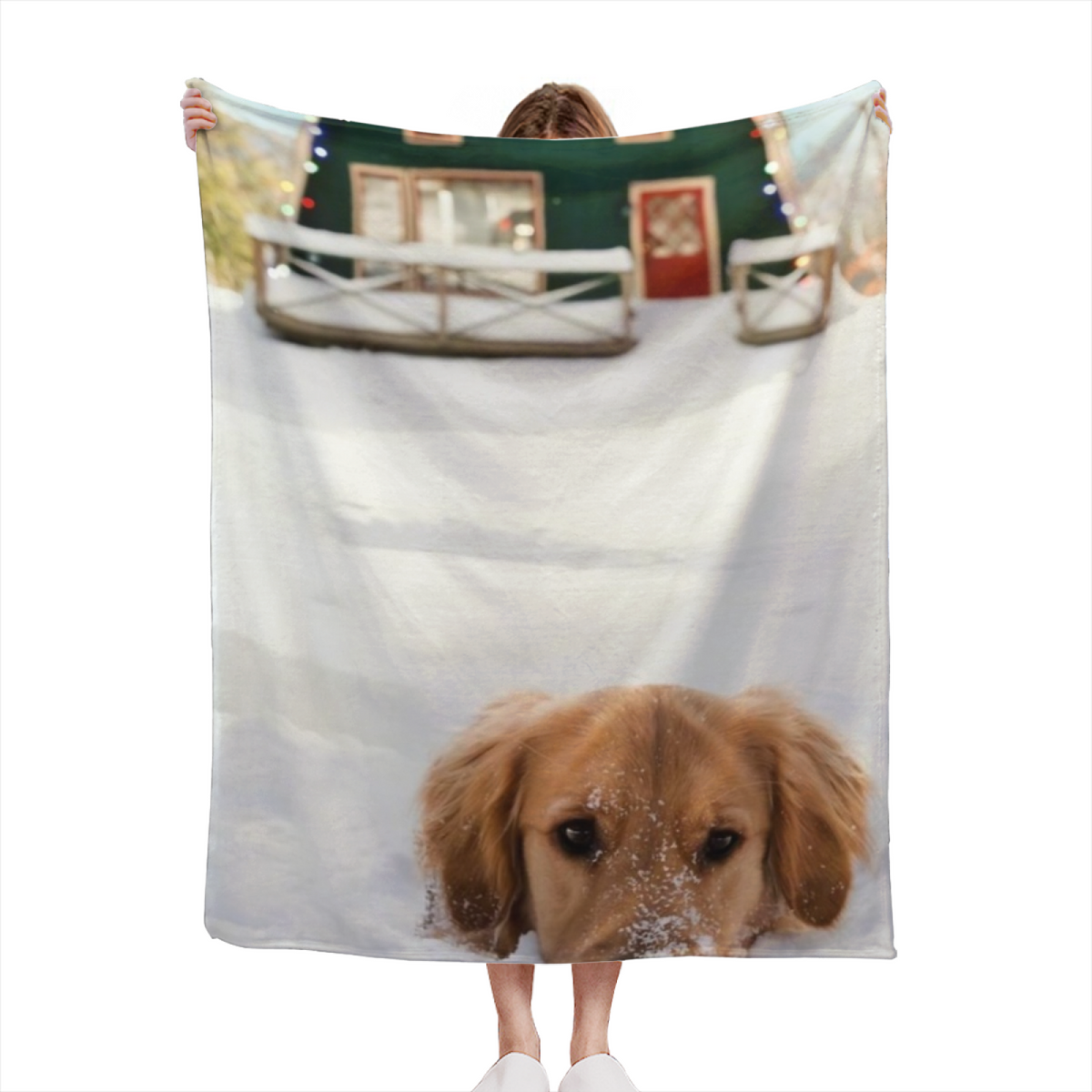Soft Neutral Velvet Serenade Soft Flannel Blanket