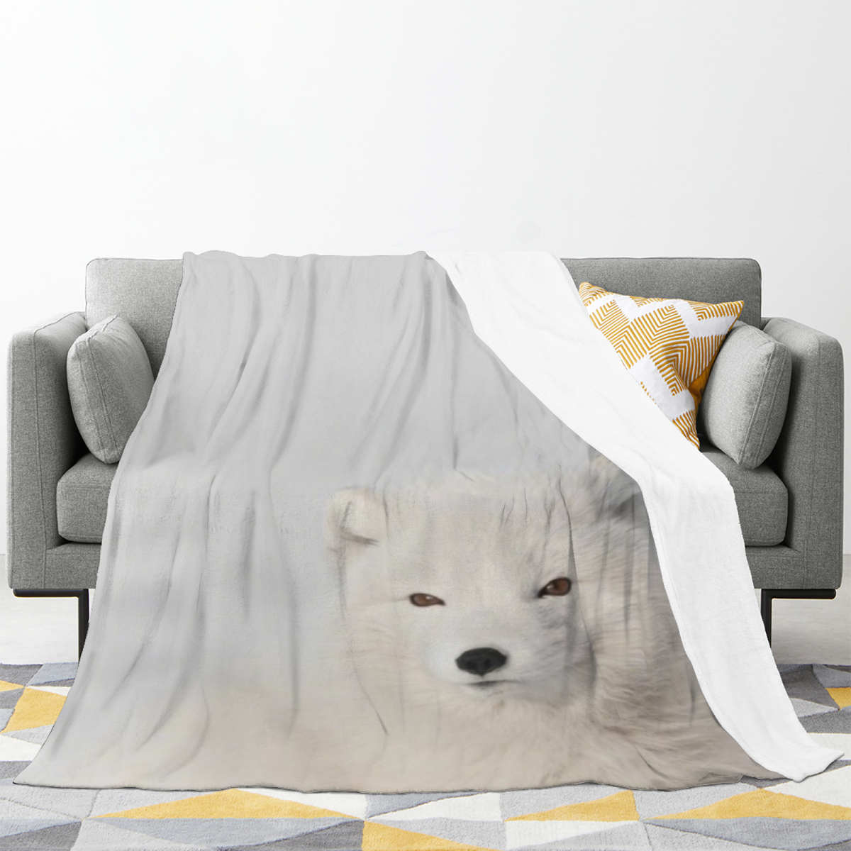 Dawn Tapestry Cozy Pattern All-Season Flannel Blanket