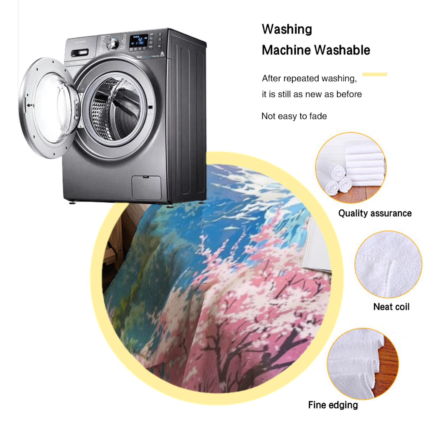 Contemporary Decorative Throw Blanket ¨C Artistic Graphic Cozy Home Blanket