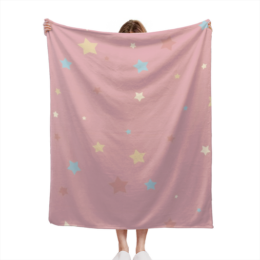 Soft Minimalist All-Season Flannel Blanket ¨C Misty Solstice Collection