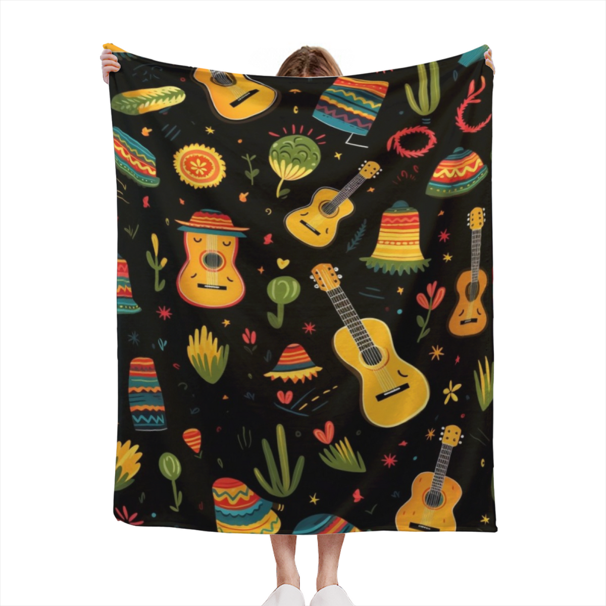 Earthy Neutral Twilight Nectar Lightweight Flannel Throw ¨C Contemporary Pattern
