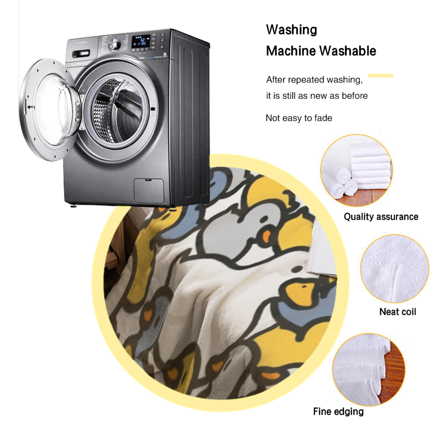 Decorative Graphic Throw Blanket ¨C Contemporary Colorful Artistic Design