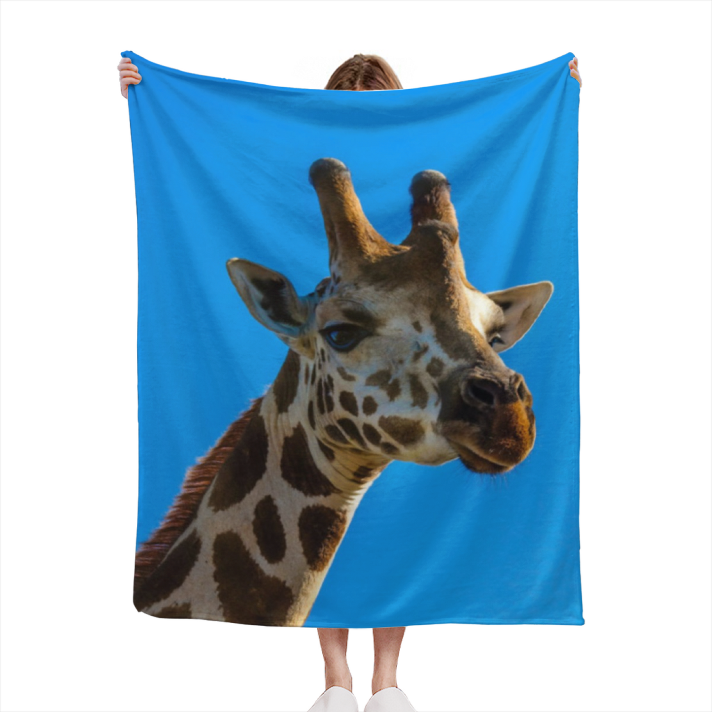 Modern Artistic Graphic Throw Blanket ¨C Contemporary Decorative Home Blanket