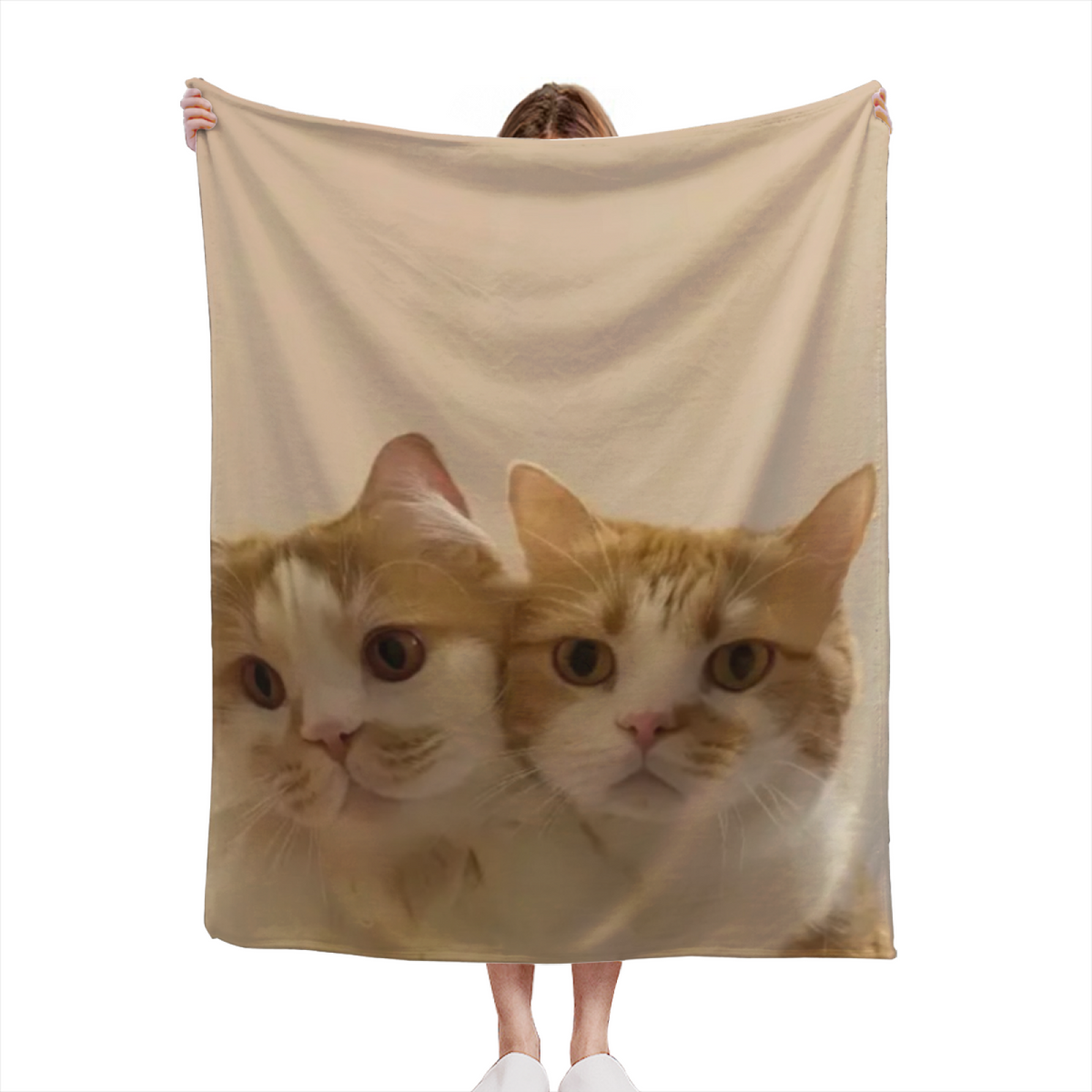 Soft Minimalist Plush Flannel Throw ¨C Wildwood Atlas Collection