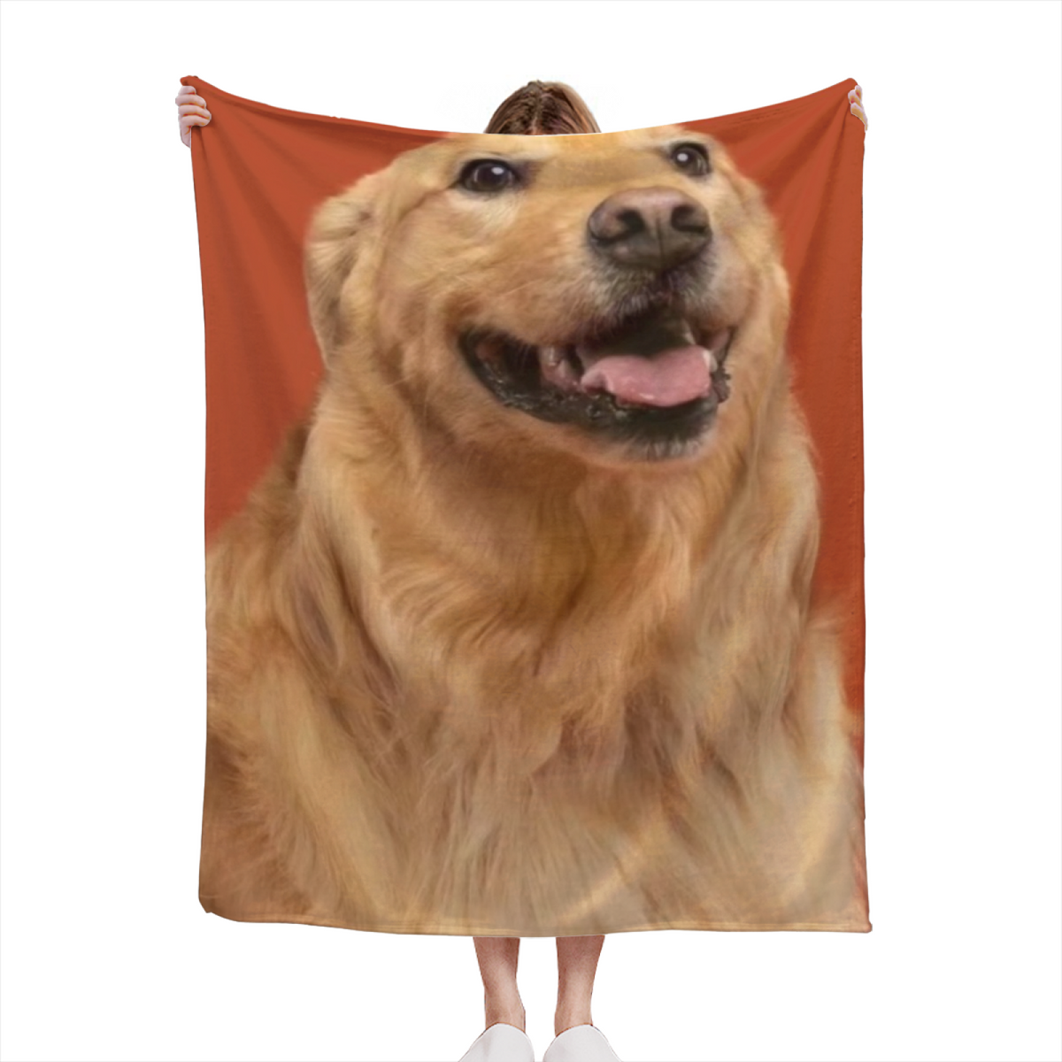 Earthy Multicolor Rosewood Serenade Cozy Flannel Bed Blanket