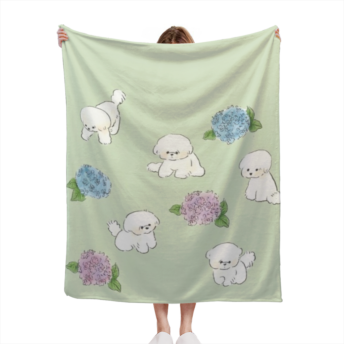 Soft Minimalist Plush Flannel Throw ¨C Rustic Nectar Collection