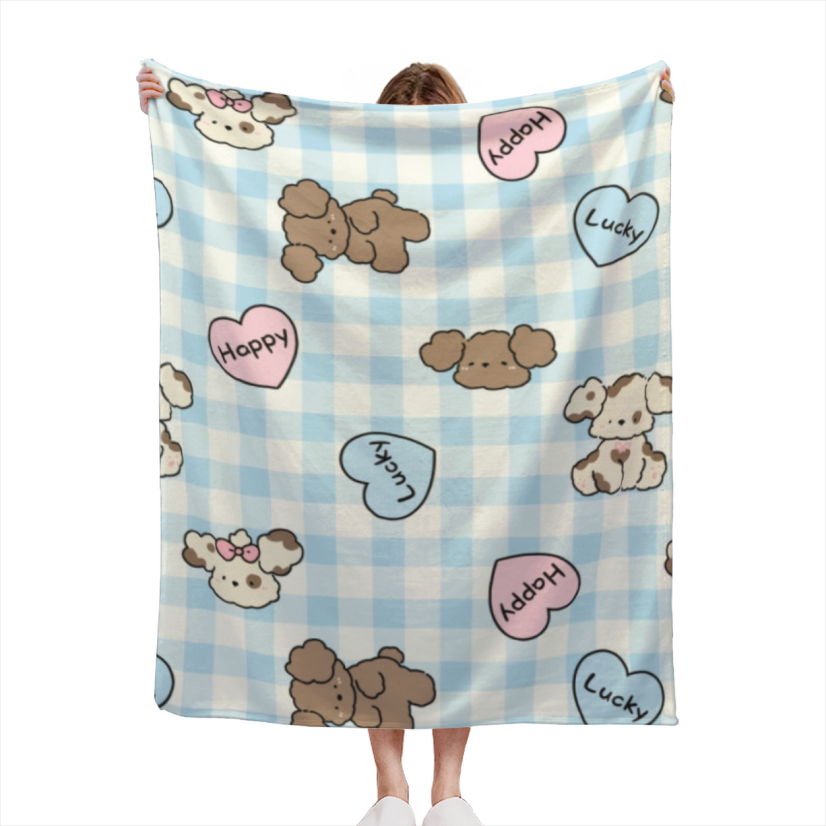 Leopard Snack Sticker Lightweight Flannel Throw