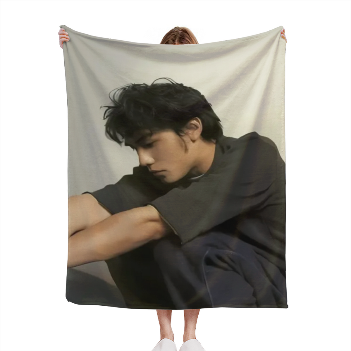 Radiant & Thicket Playful Graphic All-Season Flannel Blanket