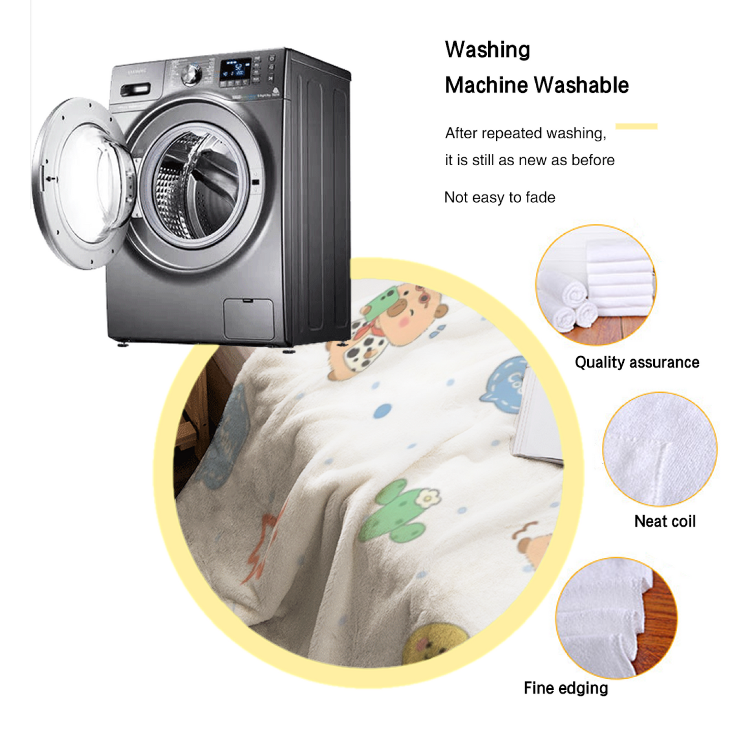 Modern Artistic Pattern Throw Blanket ¨C Decorative Colorful Cozy Home Blanket