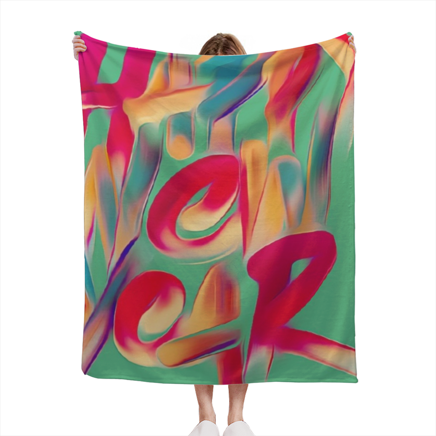 Colorful Modern Pattern Throw Blanket ¨C Decorative Cozy Home Blanket
