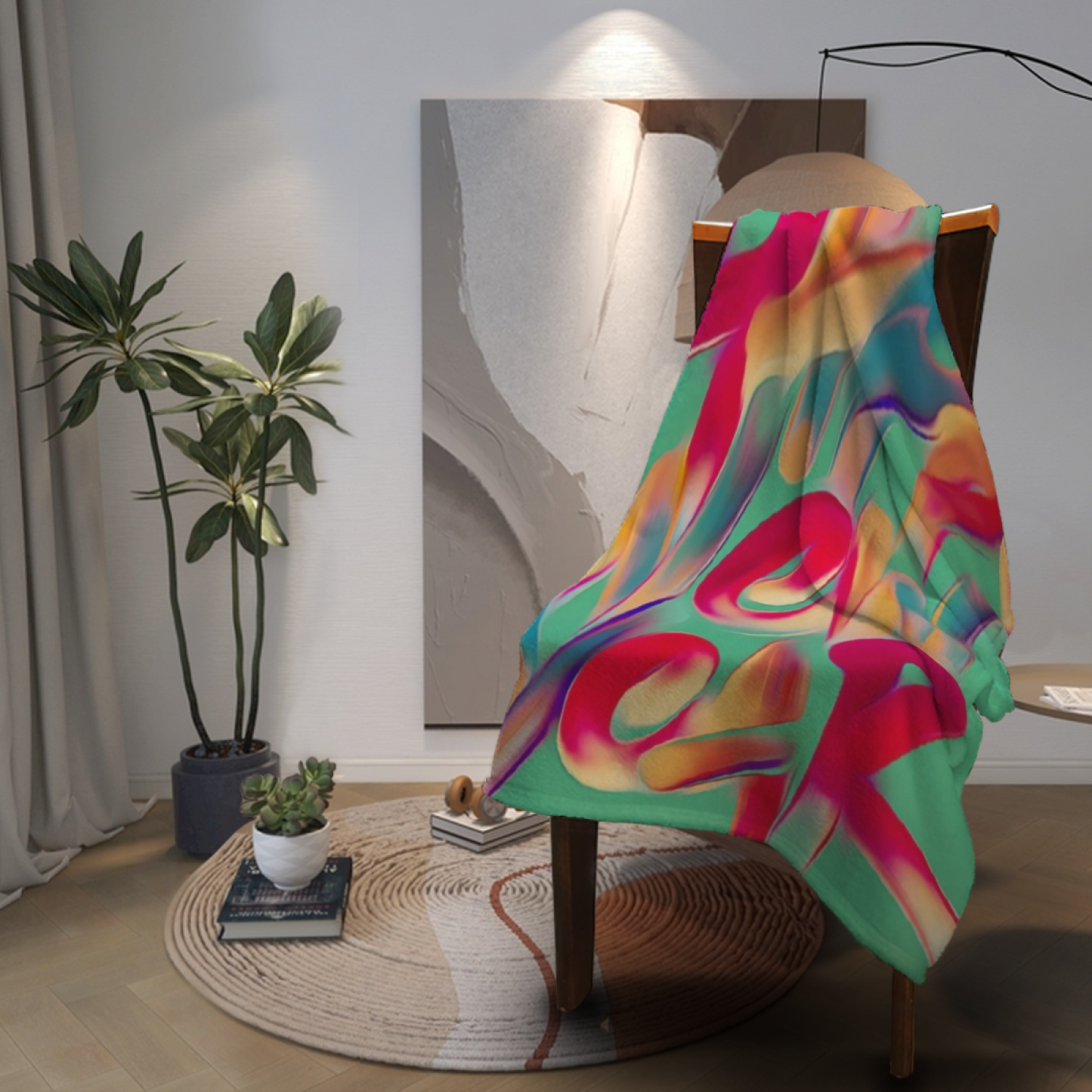 Colorful Modern Pattern Throw Blanket ¨C Decorative Cozy Home Blanket