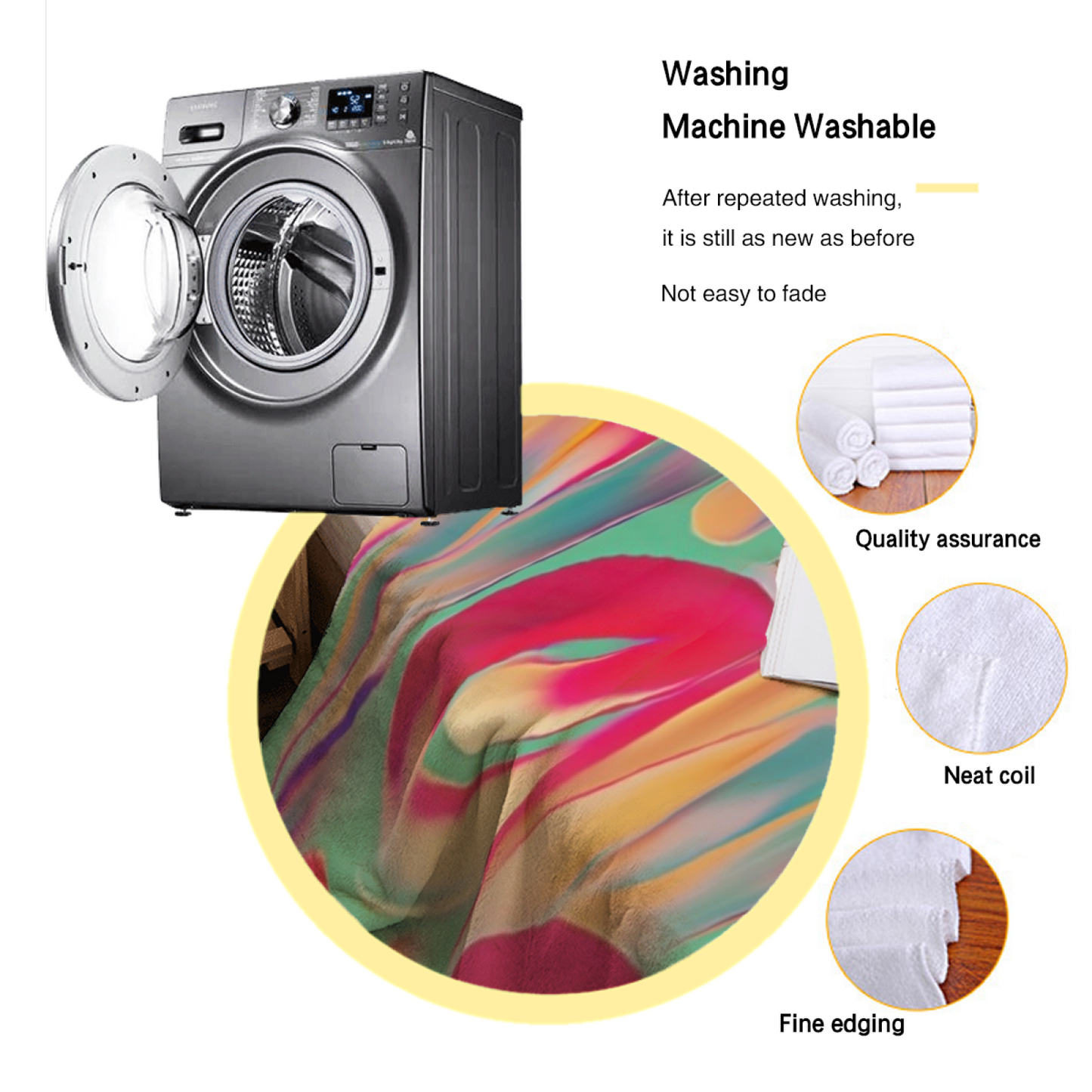 Colorful Modern Pattern Throw Blanket ¨C Decorative Cozy Home Blanket