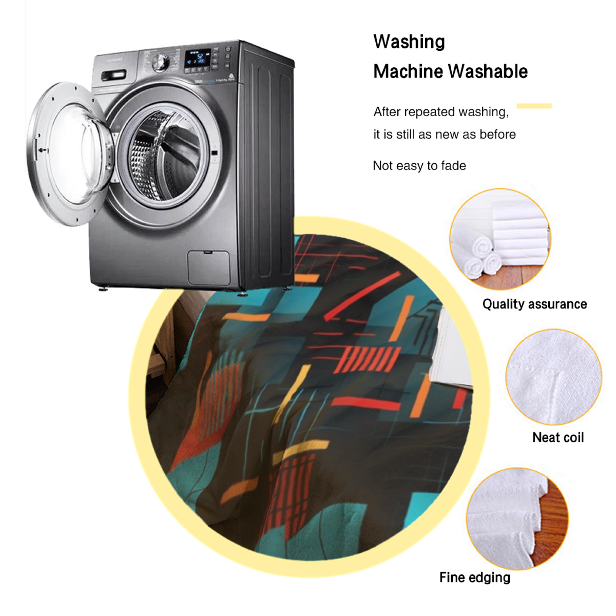 Soft Minimalist Plush Flannel Throw ¨C Luminous Lantern Collection