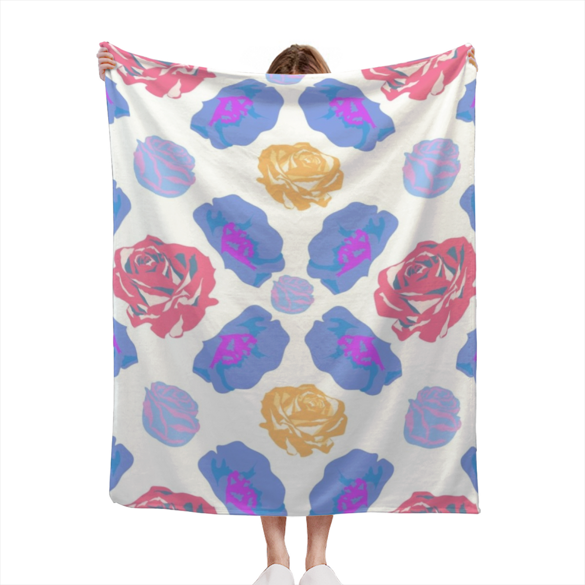 Soft Minimalist Plush Flannel Throw ¨C Orchard Horizon Collection