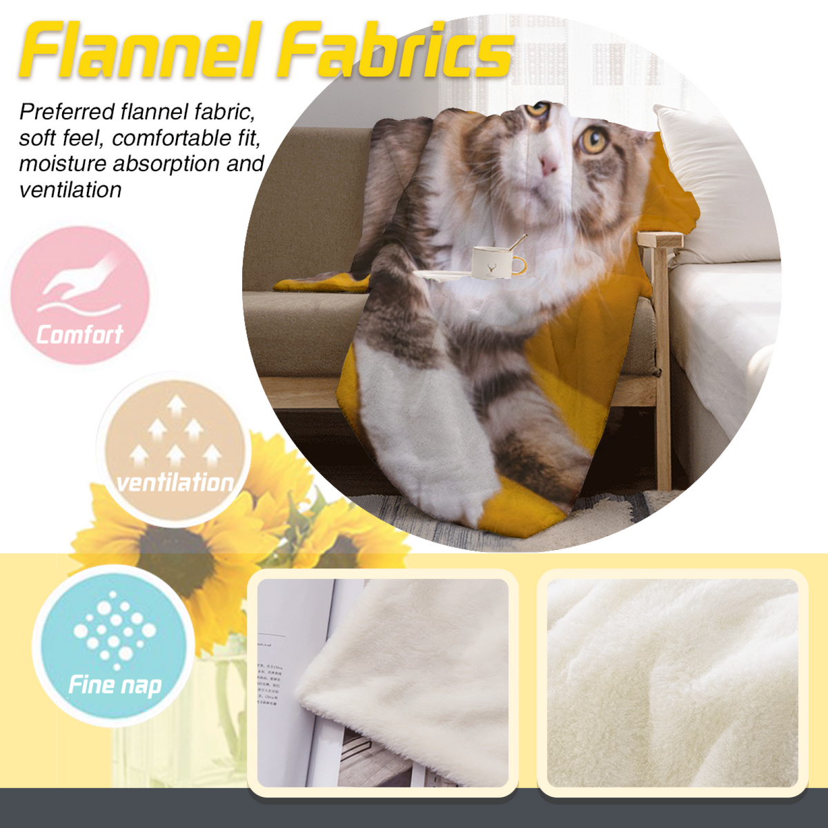 Wildwood Solstice Lightweight Flannel Throw in Rich Multicolor