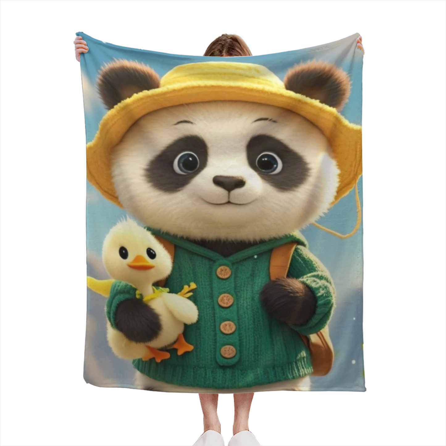 Colorful Artistic Throw Blanket ¨C Modern Printed Decorative Cozy Blanket