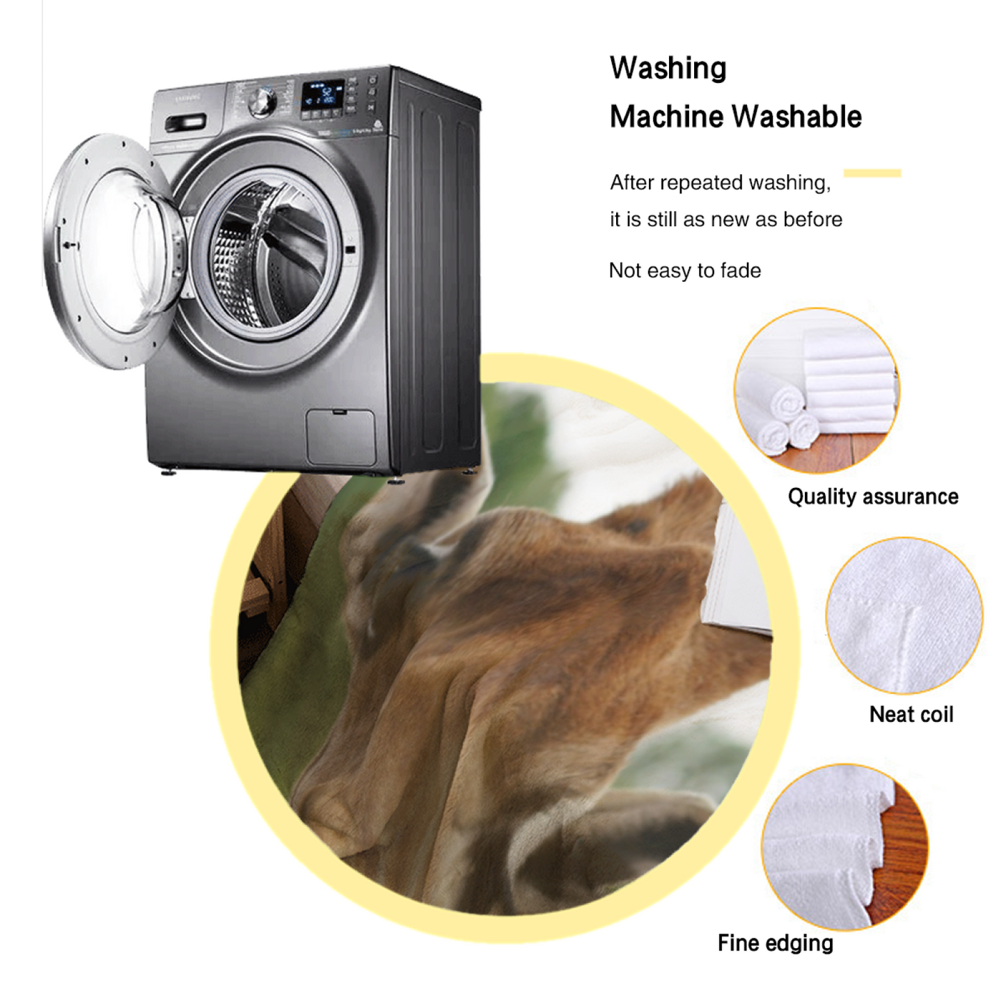 Modern Decorative Art Throw Blanket ¨C Colorful Graphic Cozy Home Blanket