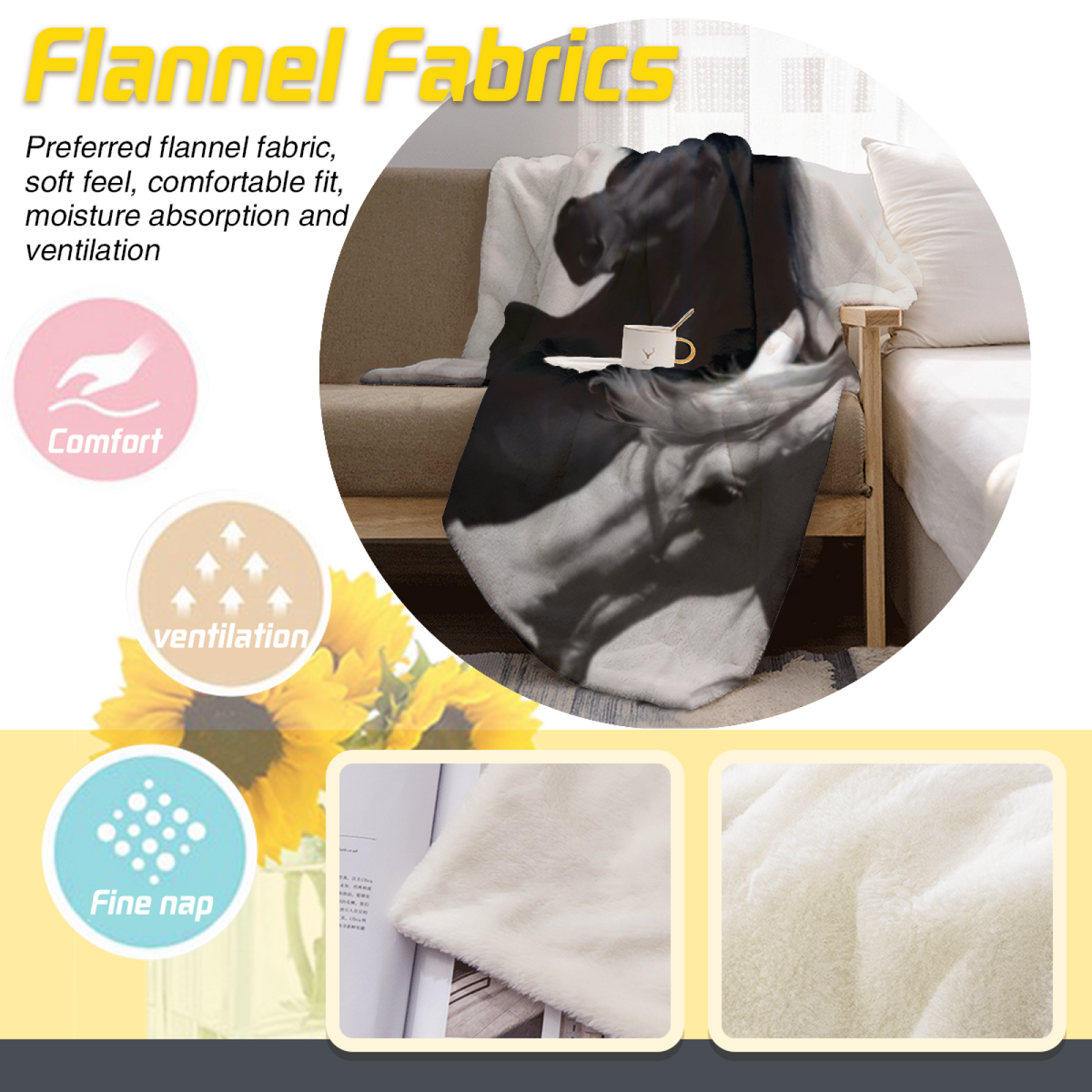 Cosmic Sonnet Home Accent Soft Flannel Blanket ¨C Warm Coral