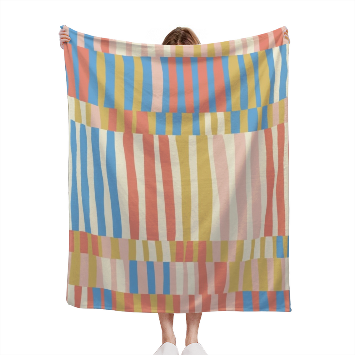 Enchanted & Tapestry Playful Graphic All-Season Flannel Blanket