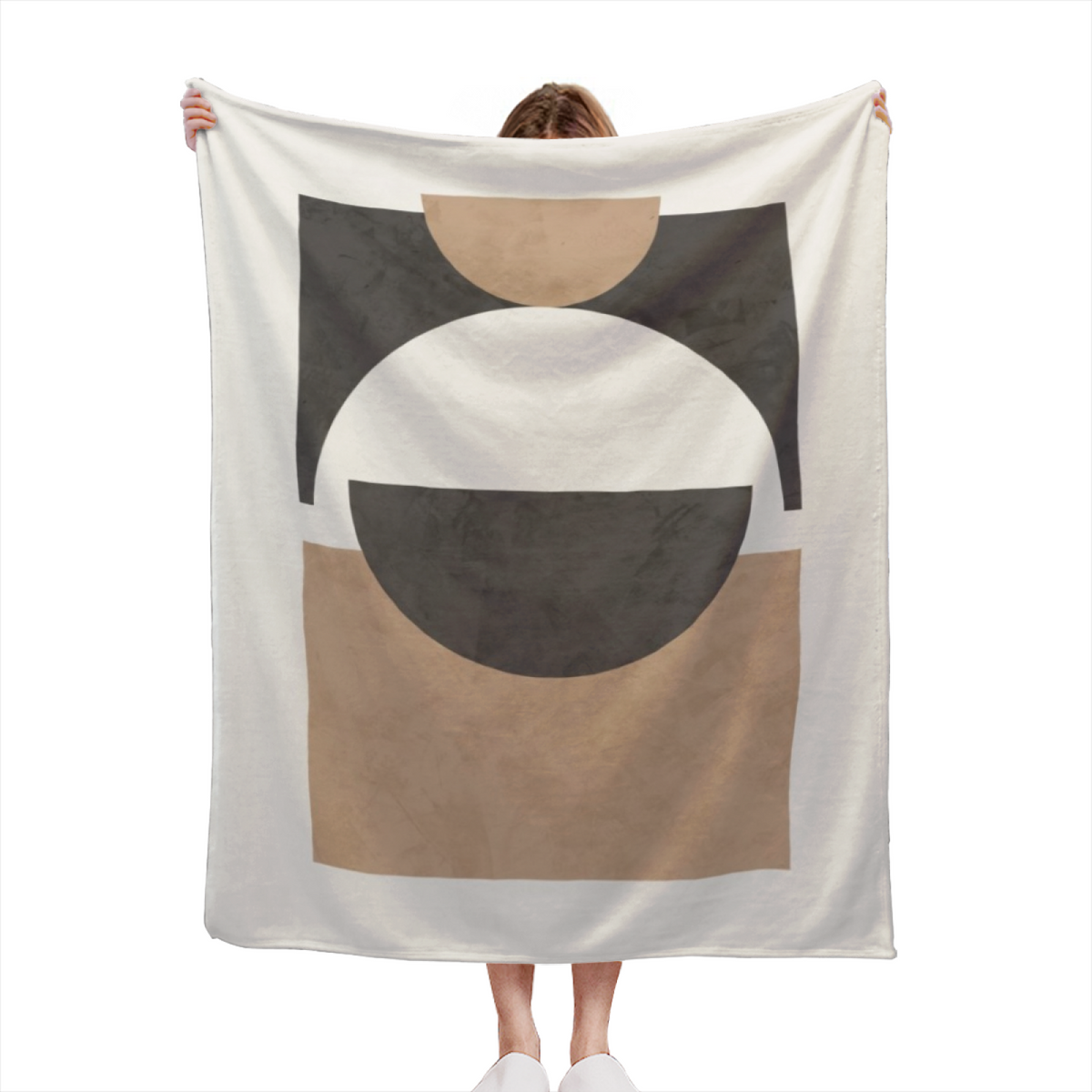 Marigold & Vista Playful Graphic All-Season Flannel Blanket