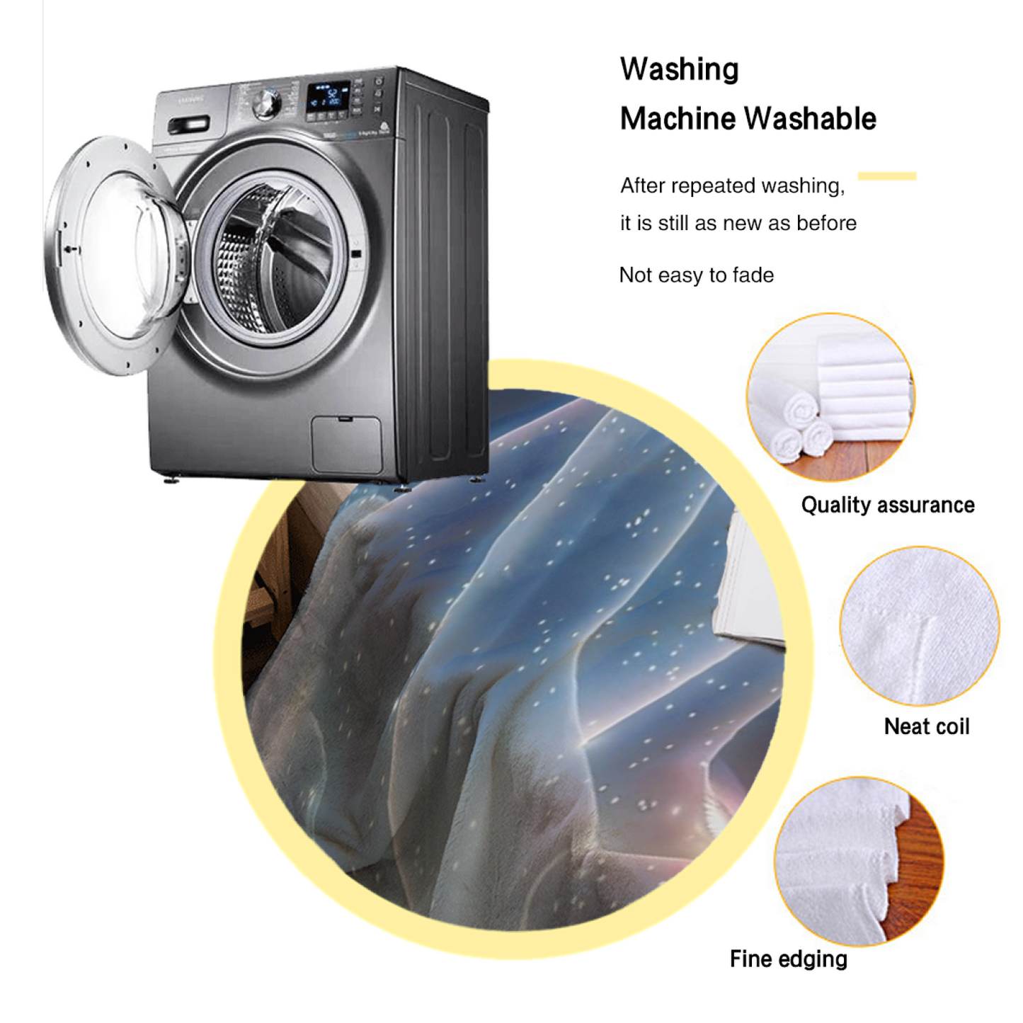Modern Artistic Throw Blanket ¨C Colorful Printed Decorative Home Blanket