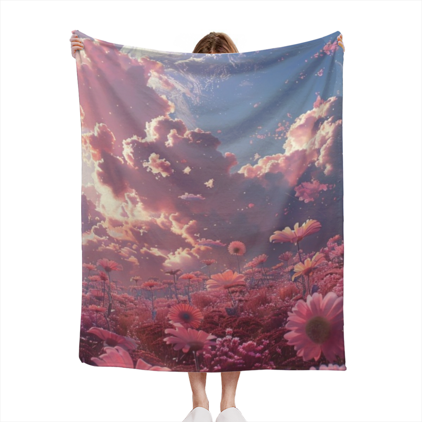 Modern Decorative Graphic Throw Blanket ¨C Stylish Artistic Cozy Blanket