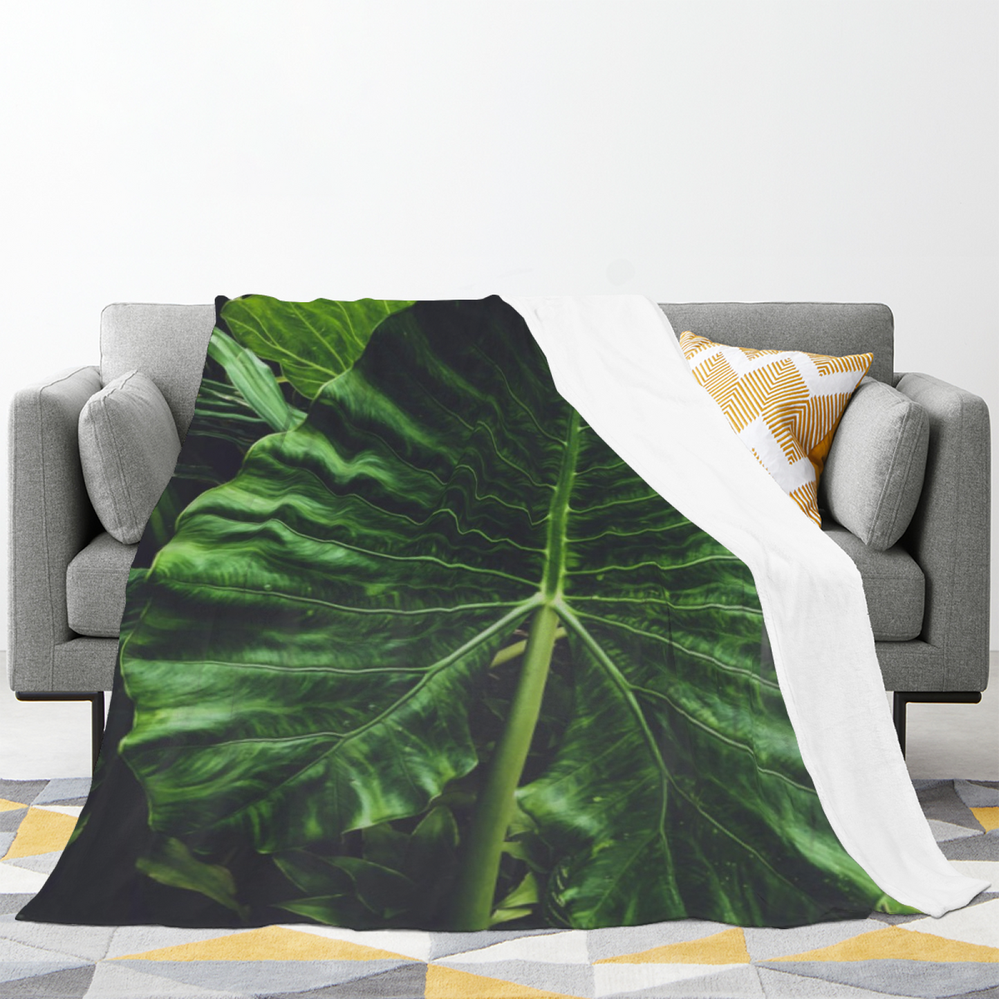 Modern Artistic Pattern Throw Blanket ¨C Colorful Decorative Cozy Blanket