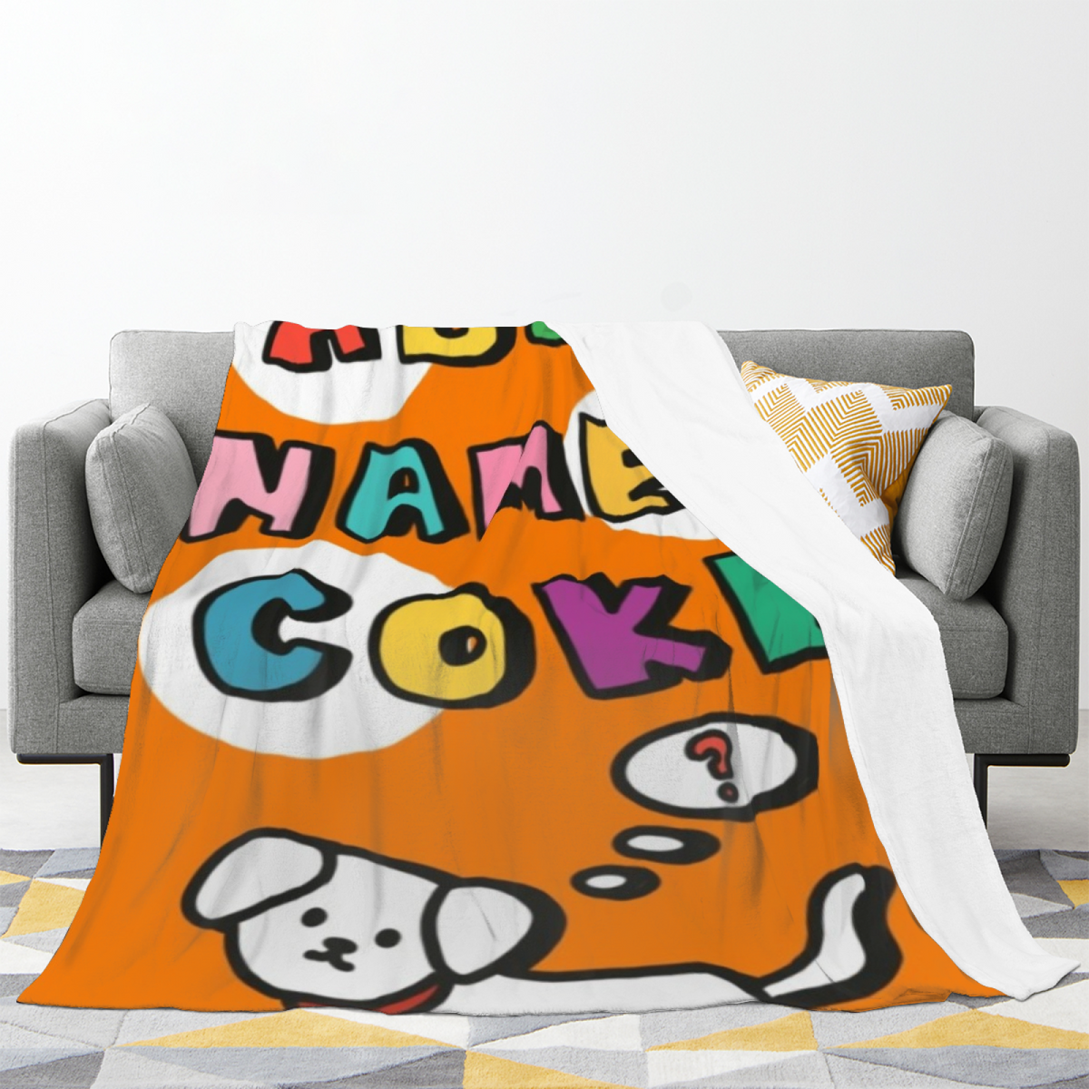 Decorative Flannel Blanket with Hazy Solstice Cozy Cottage Artwork