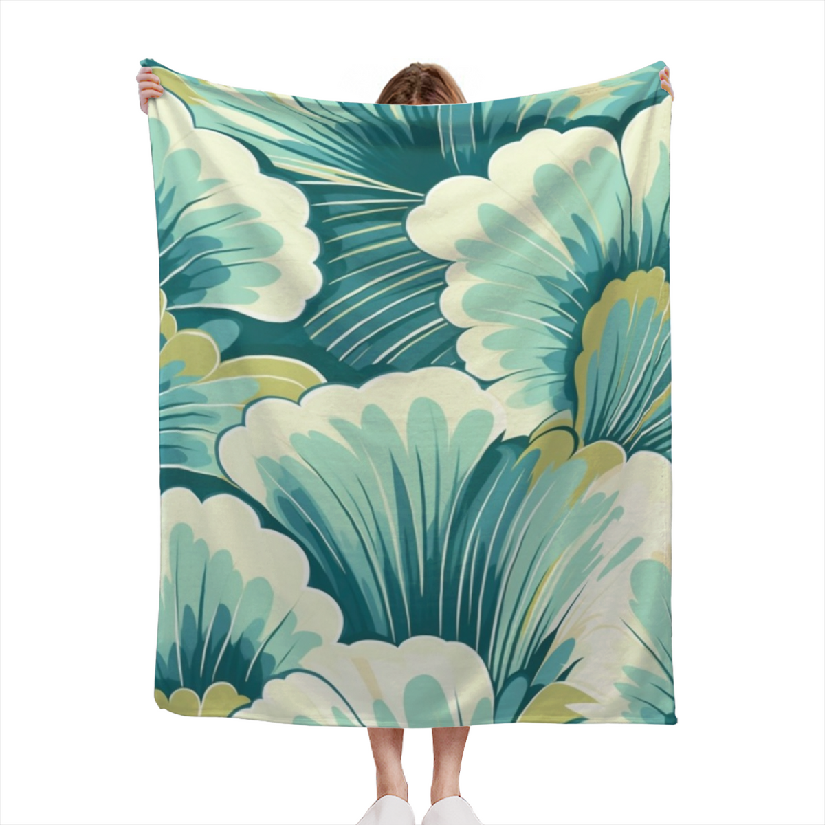 Opaline Wonder Inspired Cozy Flannel Bed Blanket ¨C Earthy Neutral Palette