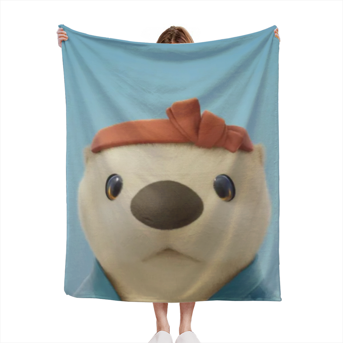 Soft Minimalist Plush Flannel Throw ¨C Gilded Breeze Collection