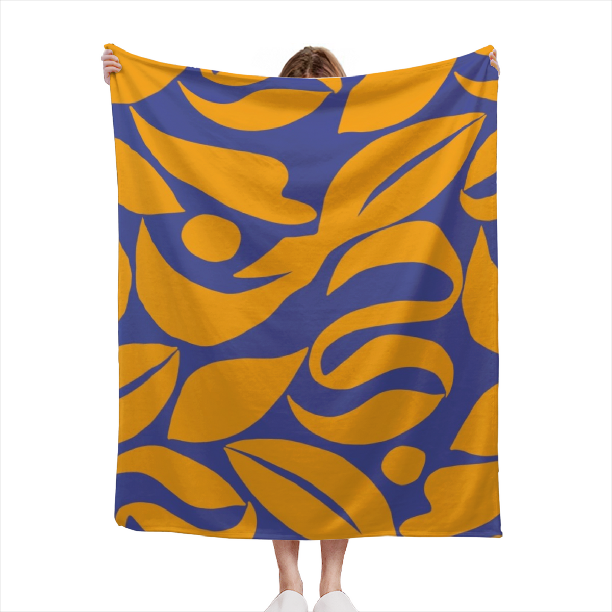 Soft Minimalist All-Season Flannel Blanket ¨C Misty Harbor Collection