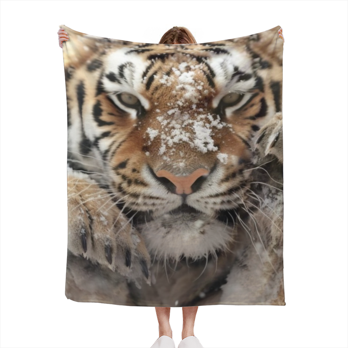 Zephyr Glow Eclectic Pattern Decorative Flannel Blanket