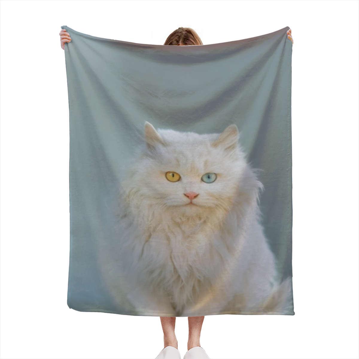 Seaside & Picnic Playful Graphic All-Season Flannel Blanket