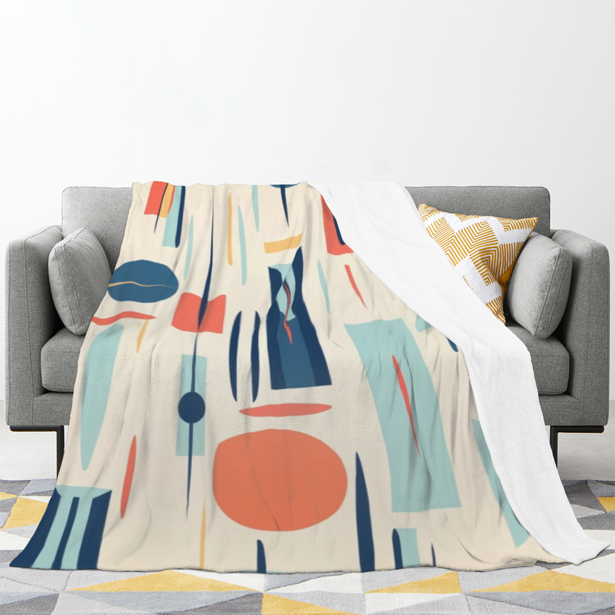 Soft Minimalist All-Season Flannel Blanket ¨C Wildwood Hearth Collection