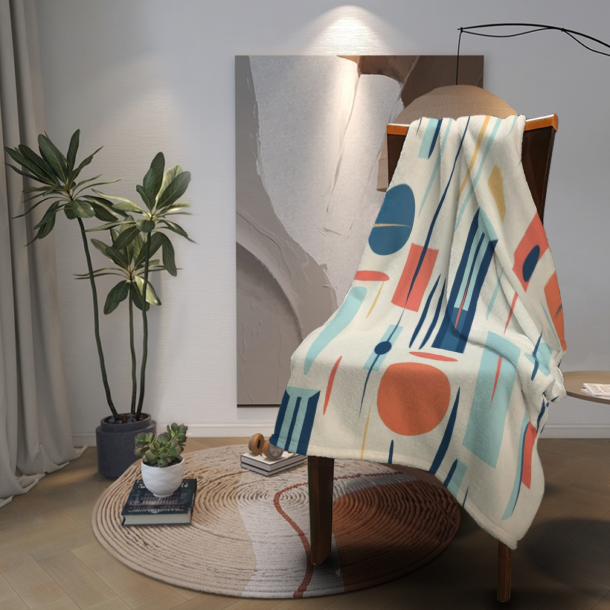 Soft Minimalist All-Season Flannel Blanket ¨C Wildwood Hearth Collection