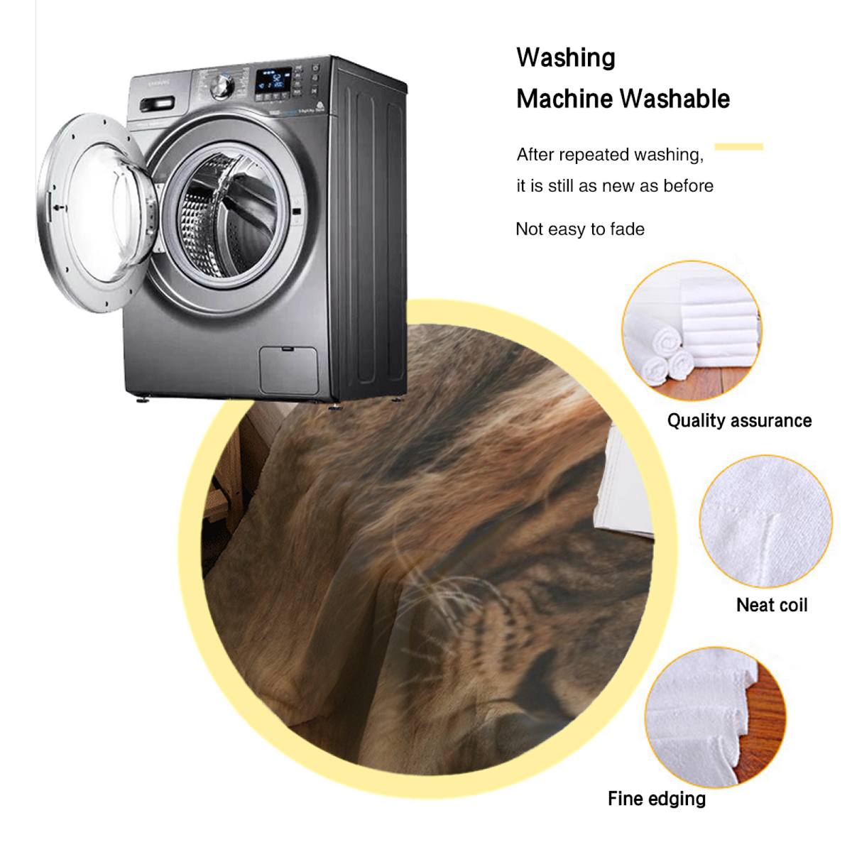 Dreamy Soft Neutral Velvet Echo All-Season Flannel Blanket